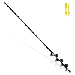 SYITCUN Auger Drill Bit for Planting 2x24in, Post