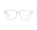 Clear Glasses Non Prescription Lens Plastic Transparent Frame Sunglasses Glass