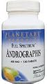 Planetary Herbals Full Spectrum Andrographis 400 mg Tablets - 120 Ea