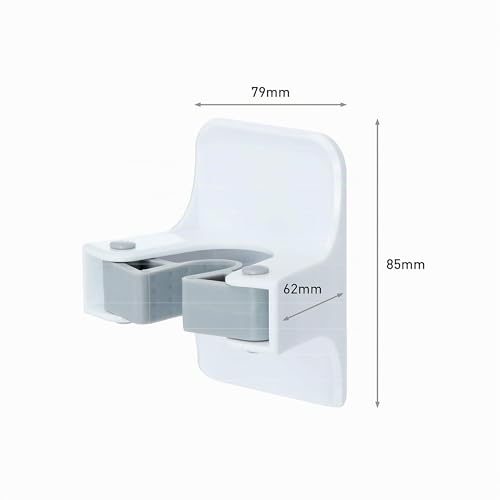 Command Broom Stopper - 1 Hook, 2 Adhesive Tabs - Storage for Brooms and Mops - Damage Free Attachment