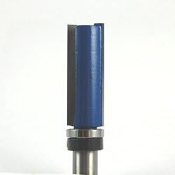 WoodlineWL-1405-3 Top Bearing Pattern Router Bit 1/2-Inch Shank, 3/4-Inch Cutting Diameter, 2-Inch Cutting Length With 3/4-Inch Bearing