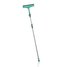 Image of Leifheit 3-in-1 Window Cleaner - 33cm width with Telescopic Handle - 110-190cm height # 51120