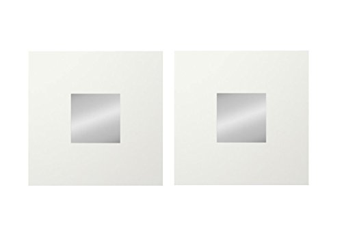 Amazon Com Ikea Malma White Decorative Wall Mirror Wood 2