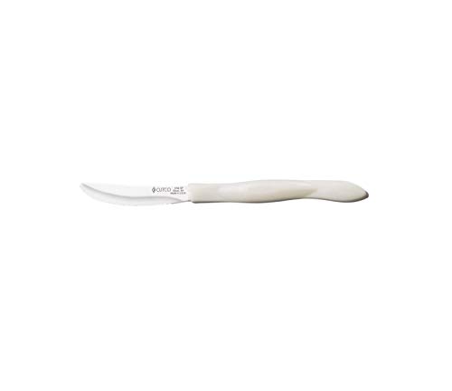 Cutco Knives With Micro Fiber Polishing Cloth. 4-Piece Table Knives (1759) Set, Pearl Handle, with Tray (1745)
