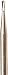 Qualite Carbide Burs FGSS330 (0.8 mm head size, 1.6 mm head length), Friction Grip Shank and Short Shank, Pear, made in Canada (Pack of 10)