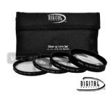 Sakar 52mm Close-Up Filter Set (+1, +2, +4 and +10 Diopters) Magnification Kit - Metal Rim