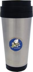 "Seabees" Insulated Stainless Coffee Cup 16oz
