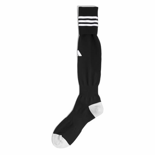 アディダス BASIC 3ストライプス サッカー ソックス JP ユニセックス大人 OFV99 ブラック (KL8618) M