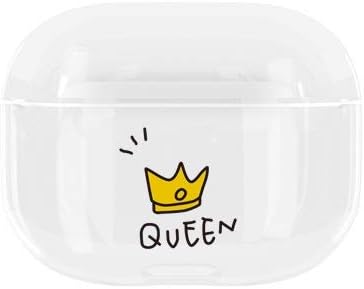 Apple Airpods Pro 2020 Case Hard Plastic Full Protector Both Sides Printed High Fashion Brands For Teens Boys Girls Fashion Clear Case Shockproof Designer Compatible with Wireless Charging Sleeve