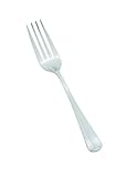 Winco 0015-054 12-Piece Lafayette 4-Tine Dinner Fork Set, 18-0 Stainless Steel