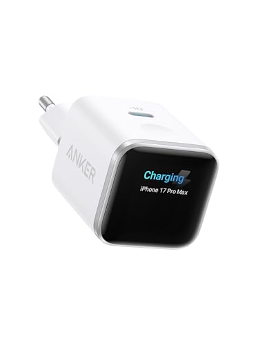 Anker Smart Ladegerät, Anker Nano 45W USB C Ladegerät mit Display GaN