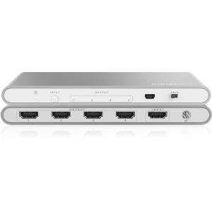 KanexPro 4K HDMI 1 x 4 Splitter with HDCP2.2, Silver (SP-HD20-1X44K)