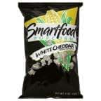 black bag of white cheddar popcorn