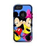 iPhone 5/5s/SE Case,OtterBox Commuter Series Custom Case for iPhone 5/5s/SE [Black] [DISNEY MICKEY MOUSE MINNIE MOUSE](FGLKKLLD91539 )