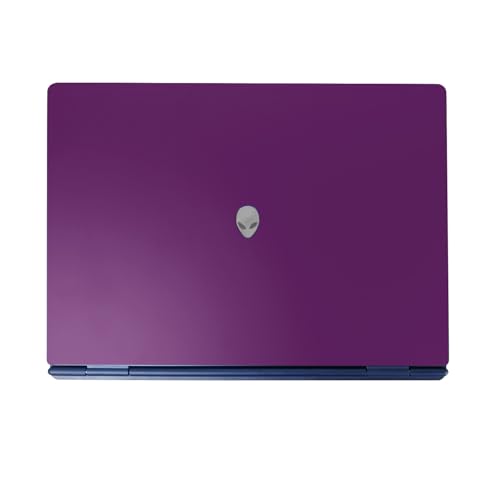 Laptop Skin Compatible with Alienware 16/16X Aurora (2025) - Solid Purple - Pre…