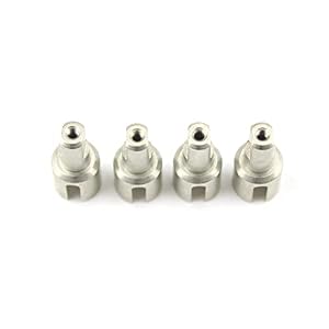 KingVal 4PCS Metal Differential Cups - Replacement Parts For WLtoys 144001, 124019 RC Cars