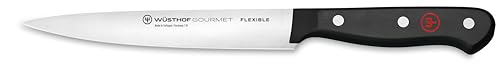 Wuesthof Gourmet 6 Inch Flexible Fillet Knife, Black