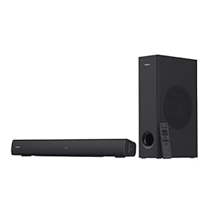 Creative Stage V2 2.1 Soundbar with Subwoofer, Clear Dialog and Surround by Sound Blaster, Bluetooth 5.0, TV ARC…