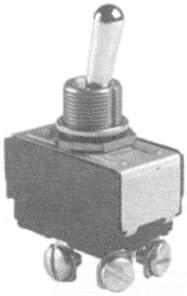 Selecta SS207-7A-BG 125 - 250 Volt AC 20 Amp DPST 2 Pole Utility and Heavy-Duty Toggle Switch