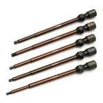 Team Associated 1674 Factory Team 1/4-Inch Power Tool Tips Set, 5-piece