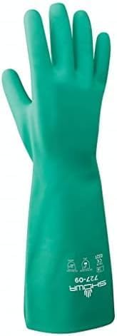SHOWA Nitrile Gloves Large | Chemical Resistant | Unlined | 13 Inches Length | 12 Pairs, Pack of 12 Image SHOWA Nitrile Gloves Large | Chemical Resistant | Unlined | 13 Inches Length | 12 Pairs, Pack of 12 Image