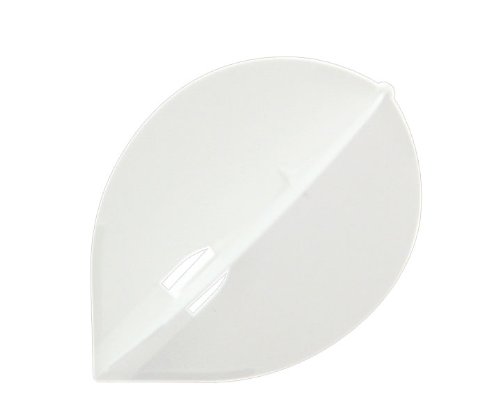 L-style L2c Teardrop Champagne Dart Flights Set to Play Darts - White