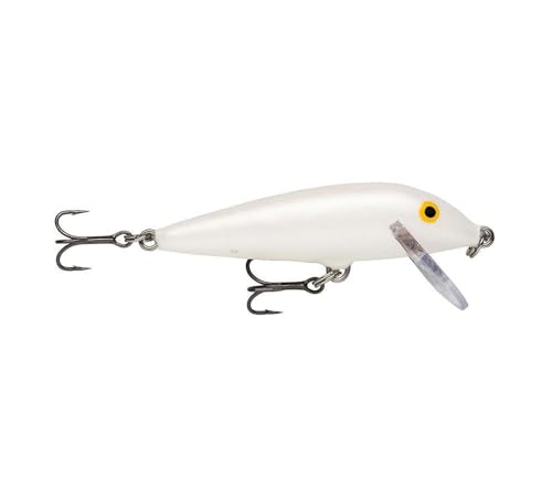 Rapala - CountDown visaas - visaccessoires van balsahout - zoetwater spinaas - loopdiepte 0,9-1,8 m - visaas 5 cm, 5 g - Made in Estland - Silver