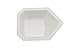 Heathrow Scientific Pour Boat Weighing Dishes, Small-Sized, 14 mL Capacity, Polystyrene, Disposable, White, 43mm Length x 58mm Width x 13mm Depth (Pack of 500)