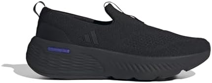 adidas Cloudfoam GO Lounger Shoes, Sapatos Masculinos, Core Black/Core Black/Lucid Blue, 42 UE