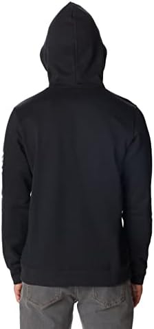 Herren Trek Hoodie, Schwarz/CSC-Ärmel-Logo, Medium
