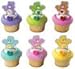 12 ct Care Bears Finger Puppet Cupcake Picks