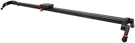 MaxXmove Video Camcorder Dolly Track Mini Camera Slider, Black (MNISL100)