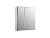 KOHLER K-CB-CLC2526FS 25-by-26-by-5-Inch Double Door Aluminum Cabinet