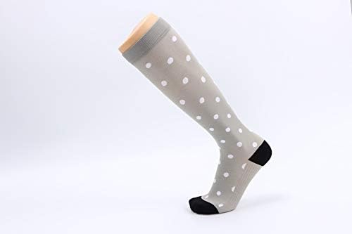 2 Pairs of Compression Socks Nurse Leggings Set Running Compression Socks Compression Socks - Increase Blood Circulation