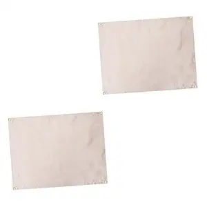 INOOMP 2 Pcs Barbecue Protective Cloth Cloth Kitchen Fire Blanket Fire Retardant Blankets Fiberglass Fire Blanket Camping Floor Blanket Glass Fiber Outdoor Mat