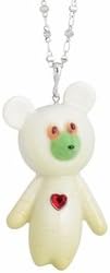 Franz White Radish Bear Necklace