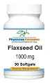 Organic Flaxseed Oil Pills with High Lignan Content 1000 Mg Supplement, 90 Softgels - Endorsed by Dr. Ray Sahelian, M.D