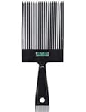 Scalpmaster Flat Top Comb with Level Flattopper with Sideburn Comb