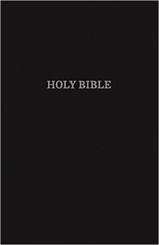 Kjv Gift And Award Bible Leather Look Black Red Letter Edition