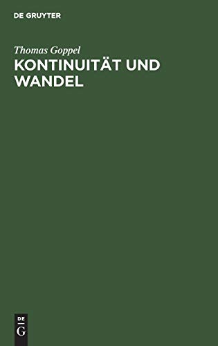 Kontinuität und Wandel: Perspektiven bayerischer Wissenschaftspolitik (German E…