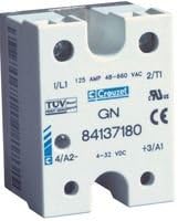 CROUZET 84137011 SSR, PANEL MOUNT, 280VAC, 280VAC, 25A