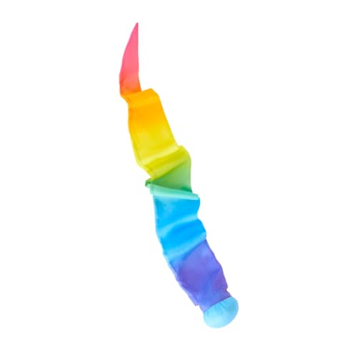 Sarah's Silks Skytail Blue Rainbow Comet - Waldorf Toys for Kids, 35" Long, Safe for Outdoor and Indoor Use