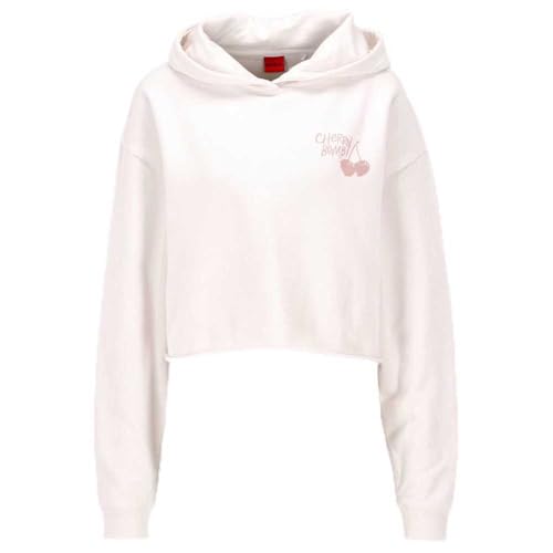 HUGO Women's Dephana_3 Sweatshirt, Natural102,