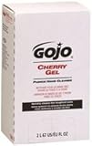 GOJO Industries 7290-04 GOJO 2000 ml Refill Clear Red PRO TDX Cherry Scented Gel Pumice Hand Cleaner with Pumice Scrubbing Particles, Plastic, 1