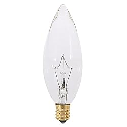 (Pack of 12) 15 Watt CTC Clear Candelabra Base