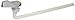 Plumb Pak PP23630 Front Mount Flush Lever, for Use with Mansfield Toilet Tank Chrome Plated Handle