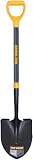 True Temper 2586100 Round Point Forged Shovel with 27 in. Fiberglass Handle and Comfort Step