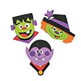 Halloween Magnets Craft Kit (1 Dozen)