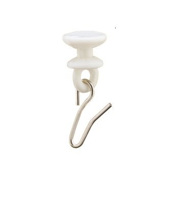 Badris Runner for Curtain Track/Channel with Metallic Hook (96)
