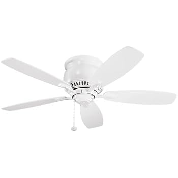 Kichler Lighting 300124WH Richland II 42-Inch Flush Mount ...